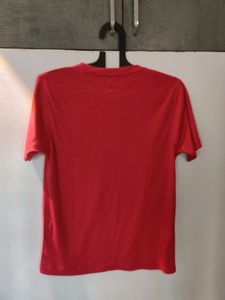 Red Colour T-shirt For Boys