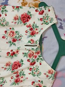 Floral Flared Dress Beautiful And Elegant - New