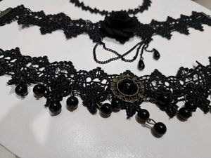 Choker Necklace Set