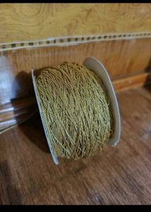 Pack of 1 Embroidery Metallic Golden Zari Roll