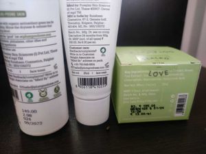 Plum Toner, Face Wash D &amp; K Night Gel