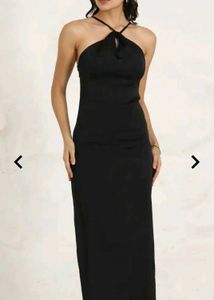 Elegant Black Maxi Dress