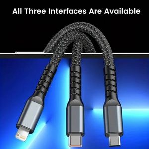 Uranedge 3-in-1 100W SuperSpeed Charging Cable