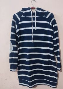 Women Sweatshirt With Attach Cap