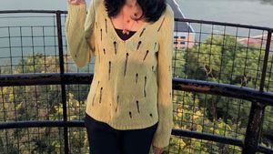 Korean Style Crochet Top