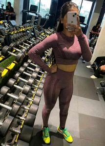 Stylish Purple Gymwear Set 💜