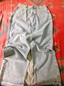 Vintage Denim Maxi Skirt