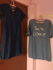 Denim Two Pcs Combo