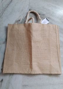 Yoga Print Jute Bag