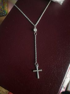 Tarnish Free Cross Pendant Chain Necklace