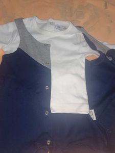 Baby Boys Onesies(ROMPER) Navy Blue Color