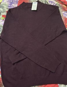 Burgundy Turtleneck Sweater