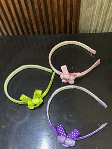 Floral Headband Set - Handmade