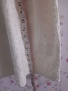 Elegant Creamy White Dress