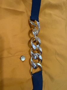 Casual Brown Dress With Free Waist Black Belt