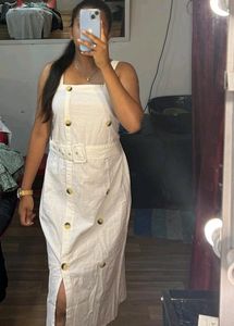 White Cotton Dress