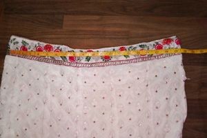 Can-Can Attached Embroidery Work Lehenga