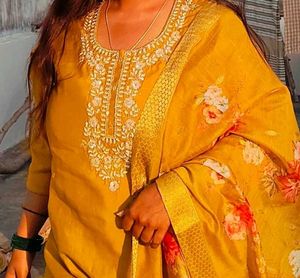 Yellow Kurta Set