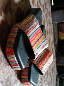 Colorful Striped Slides
