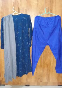 Cotton 3 Piece Suit Set