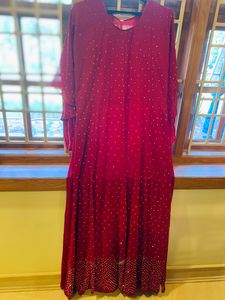 Beautiful Red Flare Dress