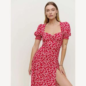 Newme Red Floral Mini Dress- NEW WITHOUT TAG
