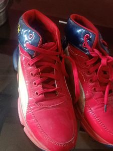 Puma Red Shoe Only One Time Used Just For 1500