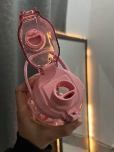 Pink  gym Water Bottle