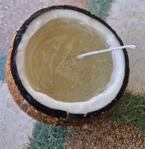 Pure Coconut Candle – Natural &amp; Minimalist Glow