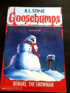 Goosebumps Book- Beware, The Snowman