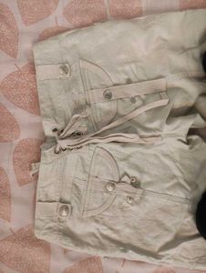 Y2K Cargo Capri Pants