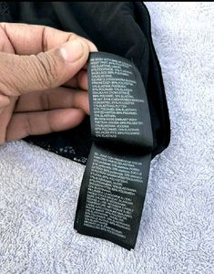 H&amp;M Lace Velvet Bralette / Crop Top