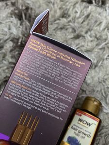 WOW Skin Science Rosemary &amp; Biotin Hair Growth Oil