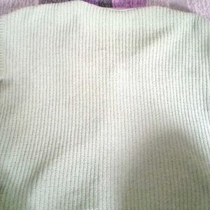 Mint Green Knit Cardigan