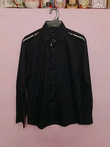 NINE MEN'S BLACK SHIRT