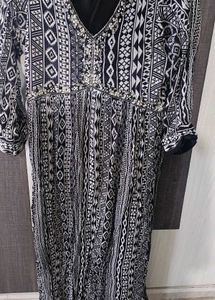 Ethnic Stone Work Nyraa Cut Kurti For Women