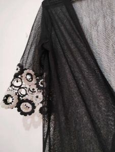 Beautiful Shrug With Embroidery Details