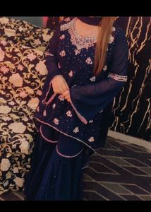 Rhinestones Sharara Kurti