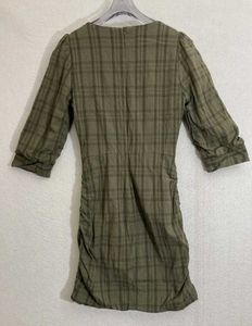 Zara Plaid Mini Dress