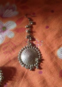 Silver Oxidized Jewelry Set