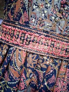 Printed Gown