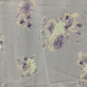 Floral Print Dupatta