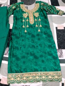 Emerald Green Salwar Kameez