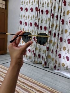 Unisex Golden Rim Sunglasses