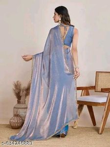 Elegant Blue Saree