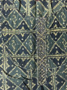 Boho Diamond Print Kurta