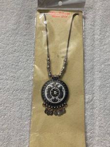 Oxidised Long Necklace
