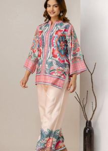 Floral Print Kurta Set