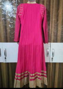 Pink Embroidered Kurta Set
