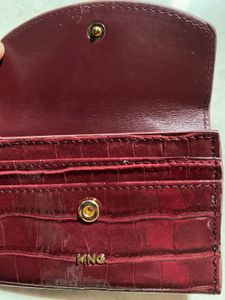 MNG Red Croc Wallet
